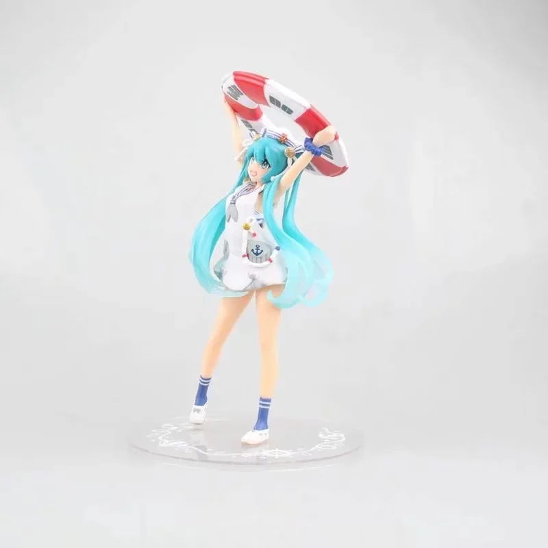 

Hatsune Miku Four Seasons Series Summer Ver Hatsune Summer Wear for Swim Ring Sailor Suit Garage Kit Doll