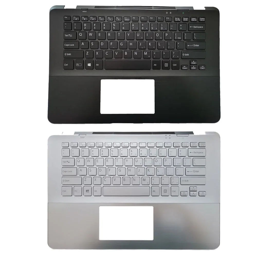 Новая клавиатура для ноутбука SONY Vaio SVF14A SVF14A15CXB SVF14A17CXB SVF14A1A1J SVF14A18SCP SVF14A1C5E с крышкой