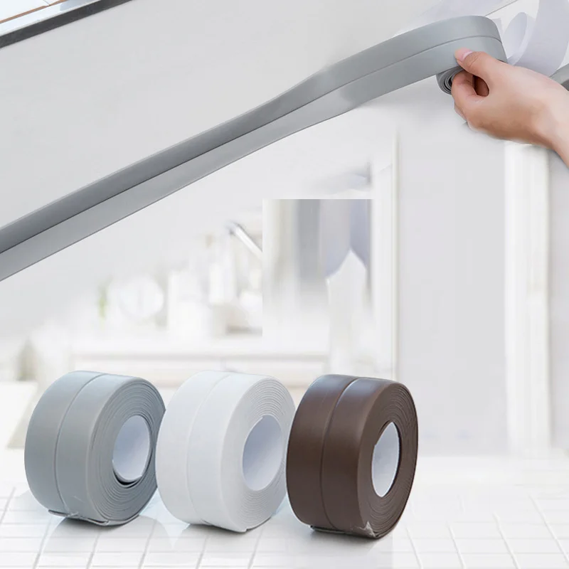 3M Kitchen Gas Stove Gap Sealing Beautiful Sewing Tape Self-Adhesive Washbasin Sewer Waterproof Mildew Proof SealingTapes | Обустройство