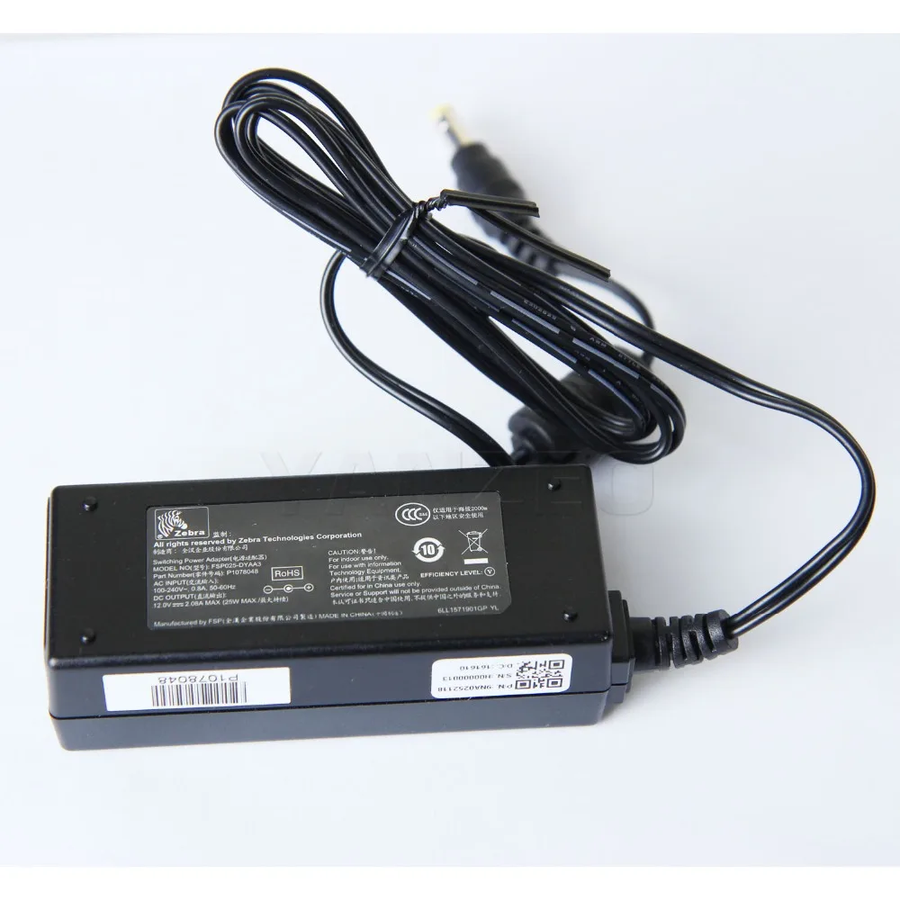 Импульсный адаптер переменного тока 25W 12V 2.08A FSP025-DYAA3 P1078048 для Zebra