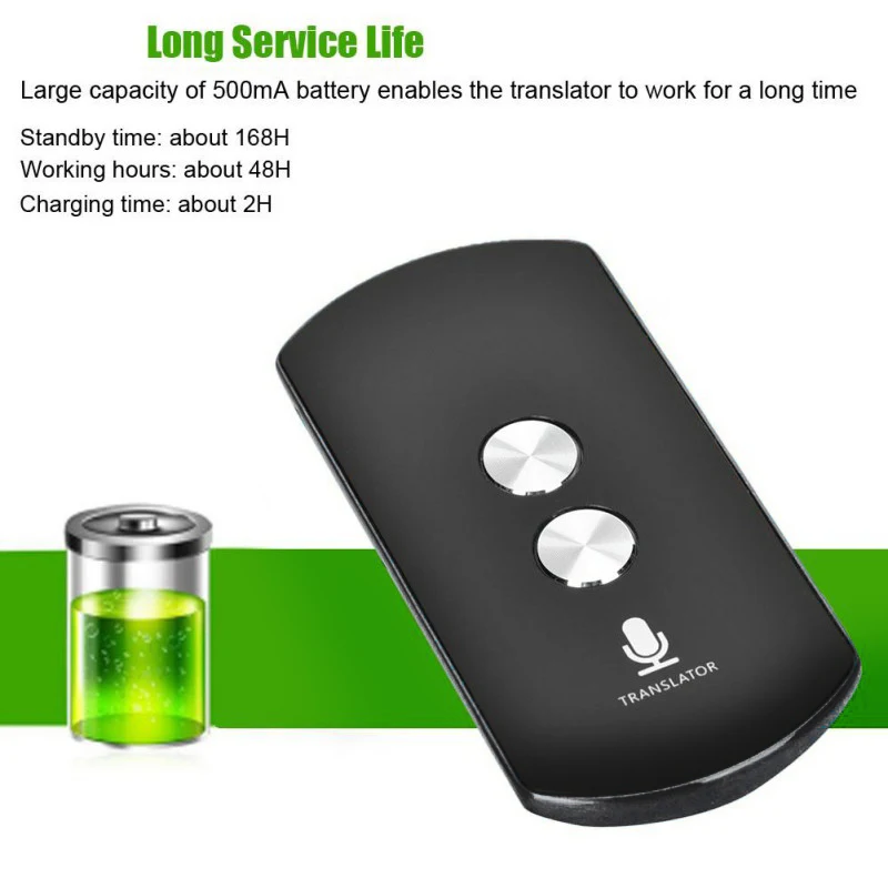 Portable Instant Smart Translator 42 Language Translation Bluetooth 4G Wifi Interpreter Device for Business Travel