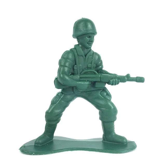 6Pcs Mini Simulation Military Army Soldiers Action Figures Model Kids Toy Gift 2