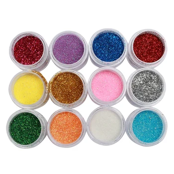

12pcs/set Shiny Sequin Glittering Filler Epoxy Resin Crafts Decor Filling Materials DIY Jewelry Making Tools Accessories
