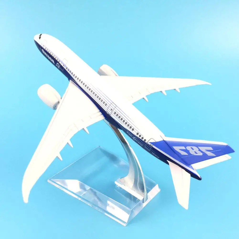 1/400 16 см биплан B787-8 литья под давлением модель самолета игрушечный Настольный