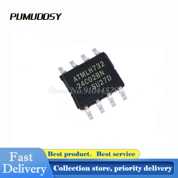 

10PCS/Lot 24C02 24C02BN AT24C02 sop SMD IC Chip SOP-8 New Original SOP8 24C02B