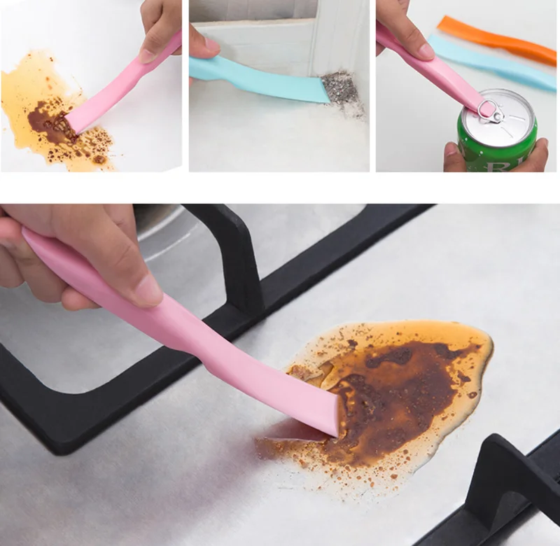 2 шт творческие Кухня очиститель гаджетов щелевая очищающий скребок аксессуары
