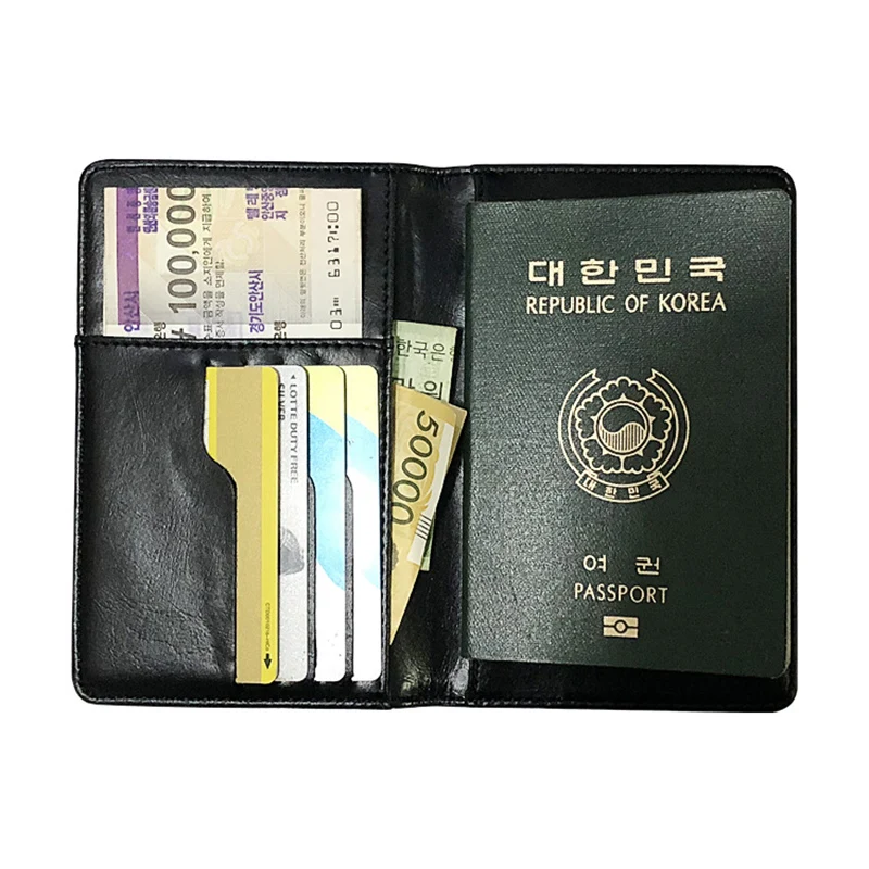 KUDIAN BEAR обложка для паспорта Кожаная Обложка для паспорта мужской кошелек для путешествий кредитный держатель для карт Обложка для документов для мужчин ts чехол BIH066 PM49