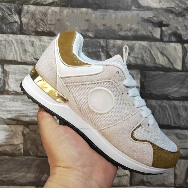 Zapatillas nuevas deportivas informales para mujer, zapatos de moda a juego, Color blanco, primavera y otoño, 2021