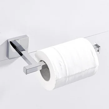 

Modern Zinc Alloy Toilet Roll Holder Wall Mounted Paper Towel Holders Home Hotel Bathroom Hardware Accessories