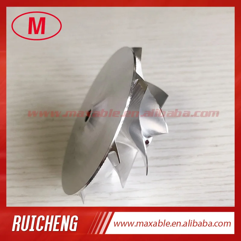 TD05H reverse 54.00/74.00mm 8+0 blades high performance Turbocharger aluminum 2618/milling/Billet compressor wheel