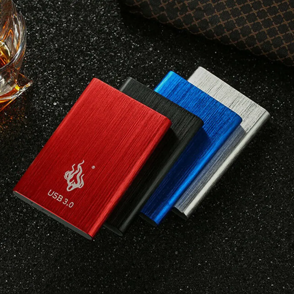 USB 3,0 2 ТБ 1 ТБ внешний жесткий диск HDD 2,5 ''Подходит для ПК, Windows портативный 500GB 1 ТБ 2 ТБ мобильный диск