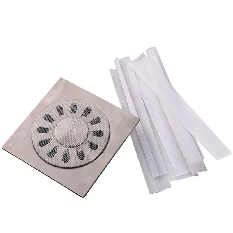 

100PCS Disposable Kitchen Sink Filter Bathroom Drain Hair Catcher Shower Sink Filter Mesh Bag Sink Strainer Filter Water Stopper
