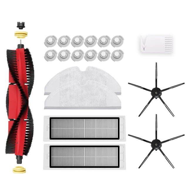 Replacement Accessories for XiaoMi for Roborock S5 Max S50 S55 S6 S6 Pure Vacuum Cleaner Parts Washable HEPA Filter Main Brush SMT375