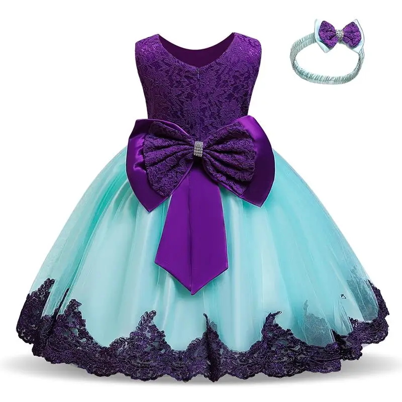Платье для маленьких девочек; новогодние костюмы для девочек; платья принцессы; вечерние платья-пачки; свадебное платье; Бальные платья для дня рождения; Vestidos - Цвет: 11