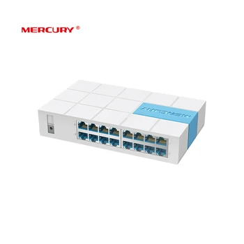 

Mercury Mini S116M 16 port RJ45 10/100Mbps Fast Ethernet Switch desktop Ethernet network switch Full Duplex Bandwidth