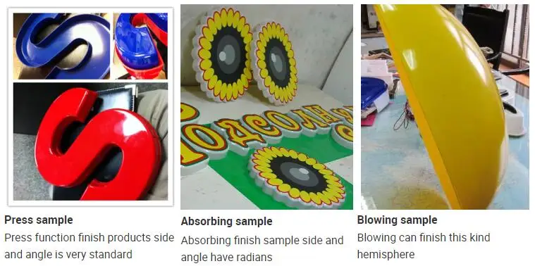 Multi-function 3D Acrylic Vaccum Thermoforming Machine