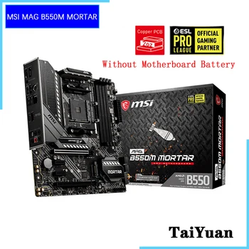 MSI MAG B550M mortero micro-atx AMD B550 B550M DDR4 4400(OC) MHz M.2 SATA3 USB3.2 , 128G mejor soporte R9 CPU Socket AM4