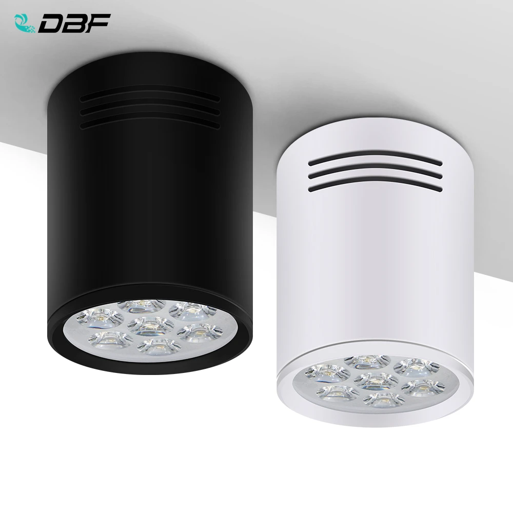 Details about   LED Recessed 6/12 PCS Ceiling Down Lights 3W/7W/12W Round Lamp Spotlight US 