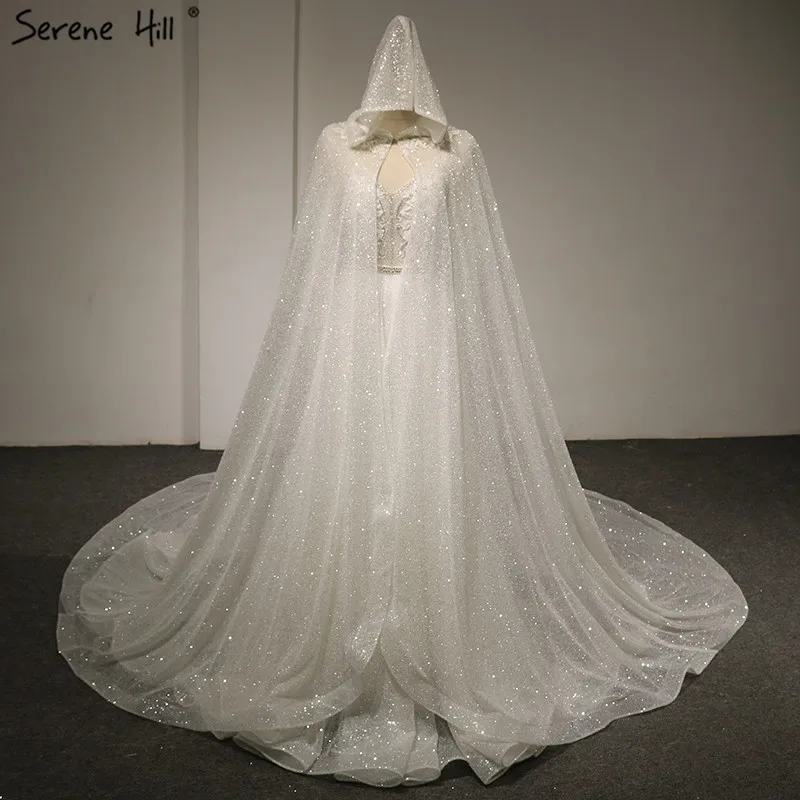 Свадебное платье с V образным вырезом роскошное блестящее без рукавов блестками