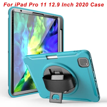 

Case For iPad Pro 11 12.9 Inch 2020 Cases Dual Layer PC + TPU Tablet Case For iPad Pro 11 12.9 2020 Cover Shockproof Protector