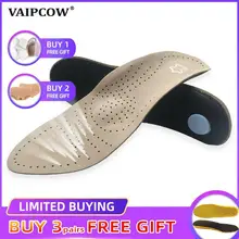 Ортопедические стельки из натуральной кожи для плоской стопы, поддержка свода стопы, ортопедические силиконовые стельки для мужчин и женщин