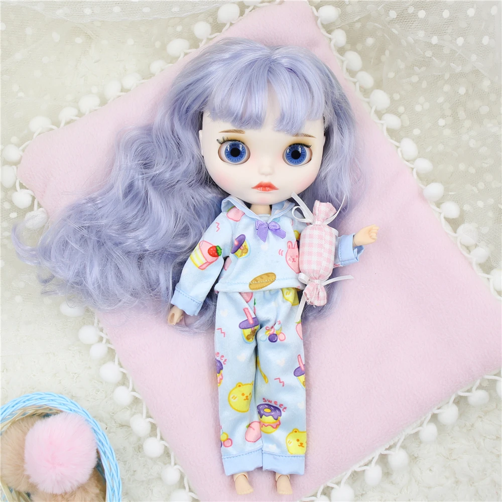 Neo Blythe Doll Nightwear with Sleep Mask 11