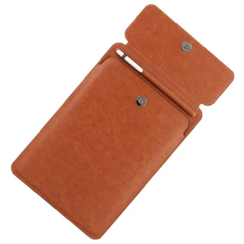 

Button Pocket Sleeve Cover for iPad Pro 10.5 Pouch Bag with Pencil Slot Case