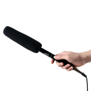 

Professional Aluminum Video Camera Video Interview Recording Mic Directivity High-definition Noise Reduction News Camera Mic