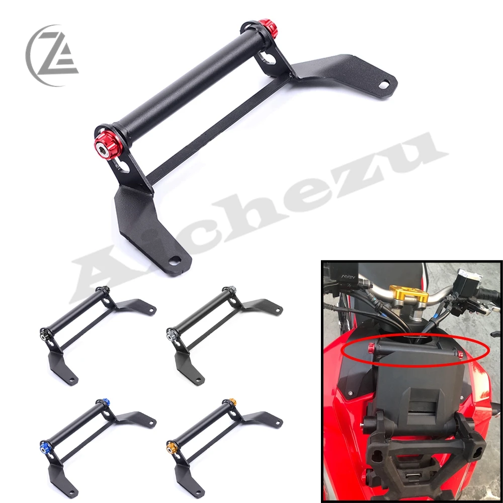 

ACZ CNC Modified GPS Navigation Support for Honda adv150 ADV 150 2019 2020 Motorcycle Mobile Phone Pad