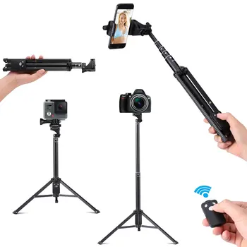 

Bluetooth Remote Shutter Handle Selfie Stick Mini Table Tripod For IOS Android Iphone Samsung Smartphone FOR Gopro XIAOMI YI DJI