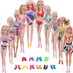 Vêtements de bain pour poupée barbie, chaussures, robe de soirée, accessoires pour poupée barbie de 11.8 pouces, poupée BJD, jouets pour filles 