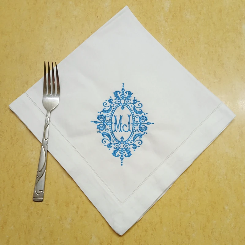 set-of-12-fashion-monogrammed-dinner-napkins-hemstitch-linen-table-napkins-20-x20-ladder-embroidered-initial-ga-together