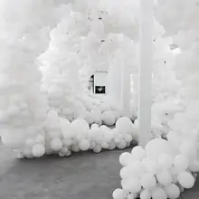 

Matte Pure White Balloons 5 "10" 12 "18" 24" 36 " Round White Art Shape Wedding Birthday Decoration Party Helium Balloons