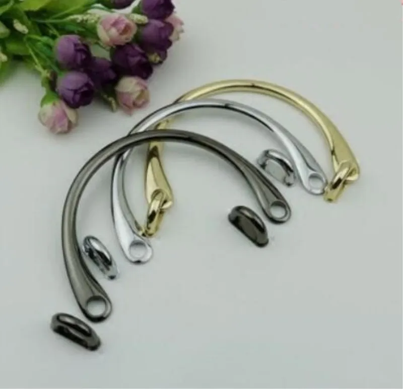Новая Металлическая сумка с ручками и пряжкой Dee D Ring Hook застежка DIY кошелек рама