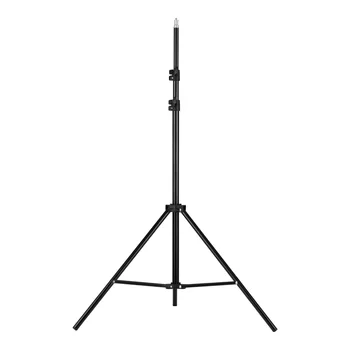 

2m Light Stand Photography Tripod Stand 2m Height Adjustable with 1/4 Mounting Screw for LED Light