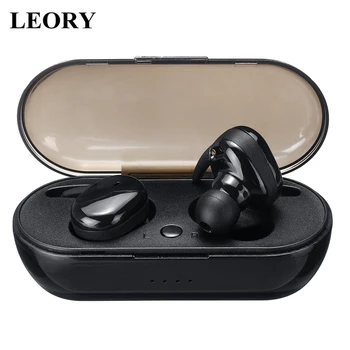 

Wireless bluetooth 5.0 Earphone TWS HiFi Bass Stereo Auto Pairing Earbuds Noise Cancelling Bilateral Calls Headset with Mic