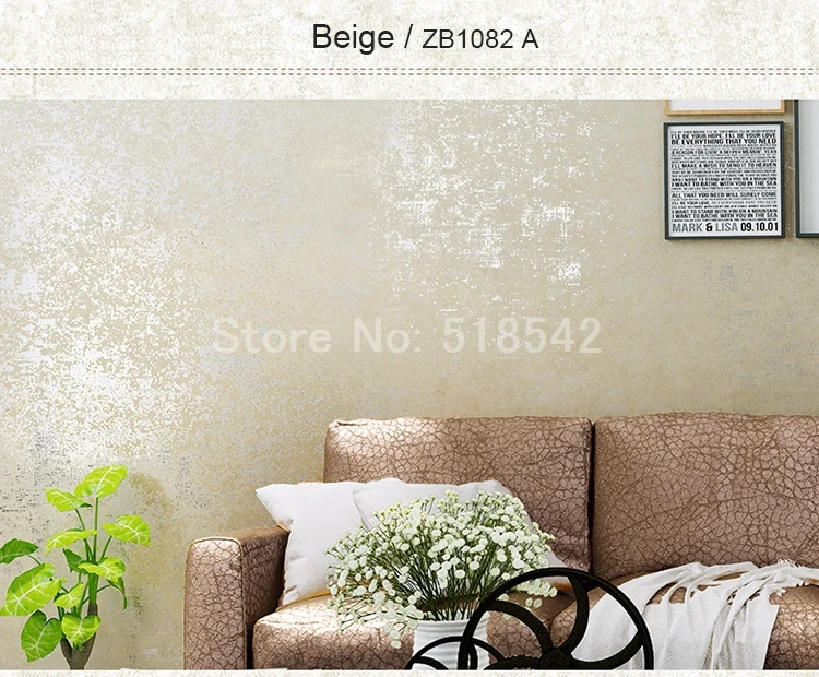 Papel de parede liso bronzeado estilo industrial