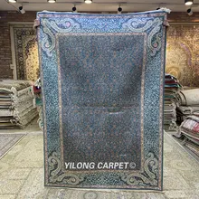 YILONG 4'x6' ручной работы турецкий Шелковый Vantage ковер восточные ковры ручной работы(HF308B