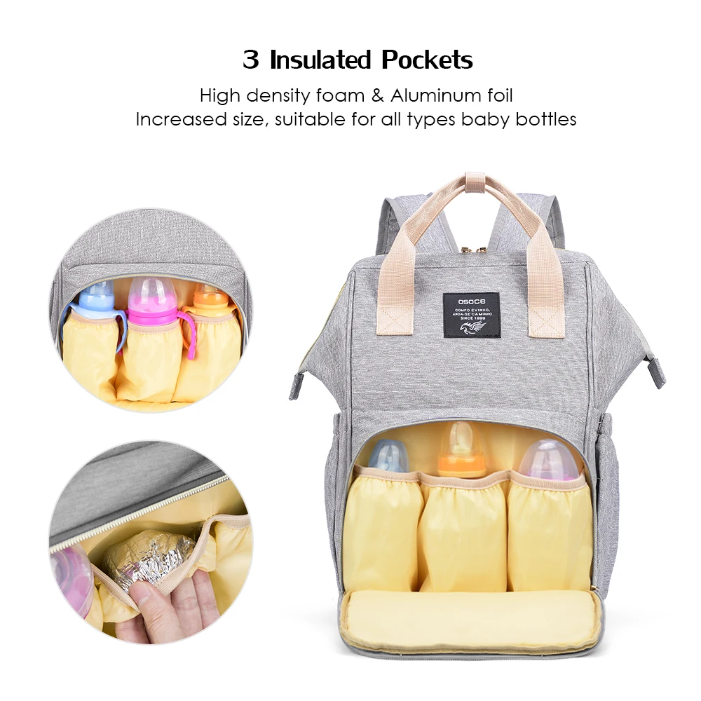 Модная сумка для подгузников для мамы и папы, дорожный рюкзак, дизайнерская Большая вместительная Детская сумка, сумка для детских подгузников, сумка для ухода за ребенком