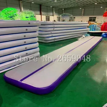

5mx1mx20cm Gymnastics Air Track Tumbling Mats Big Inflatable Airtrack Floor with Free Electric Air Pump Professional Training