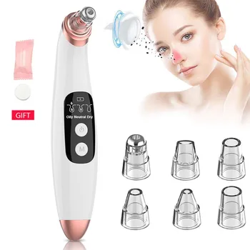 

Vacuum Blackhead Remover Acne Suction Pore Vacuum Face Deep Nose Cleaners Black Head Remover Electric Blackheads Suker Removal