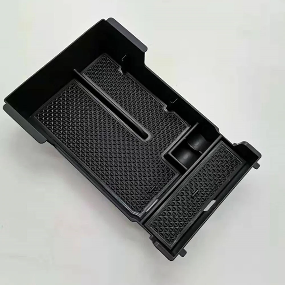 Автомобильная Центральная коробка для хранения Органайзер с нескользящими накладками для Mazda 3 Axel