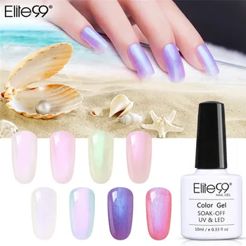 

Elite99 10ml Shell Nail Gel Polish Mermaid UV Gel Varnish Pearl Shell Gel Nail Polish For Manicure UV LED Nail Varnish Hybrid