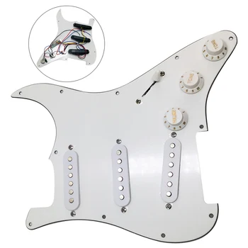

Fashion Instrument 3-Ply Accessories Circuit Board Guitar Pickguard Panel Parts Loaded Prewired Anti-scratch Stable Single Coil