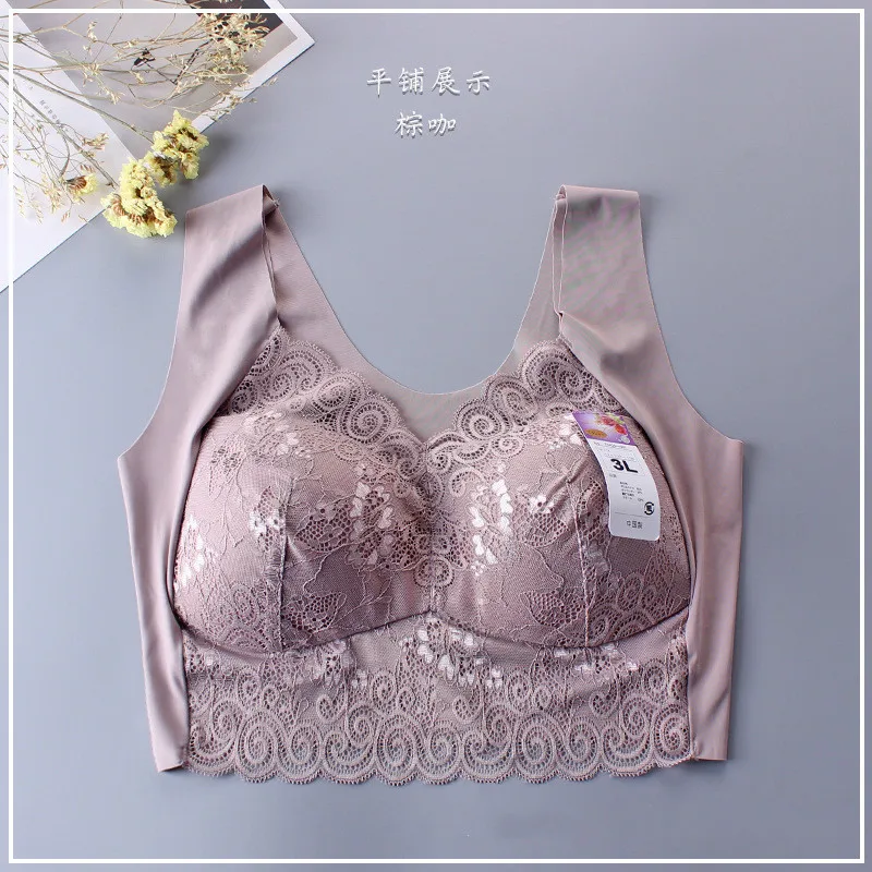 Sexy Lace Underwear Bras for Women Lingerie Crop Top BH Plus Size