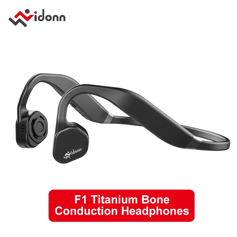 Титановые наушники Vidonn F1 с костной проводимостью беспроводные Bluetooth уличная