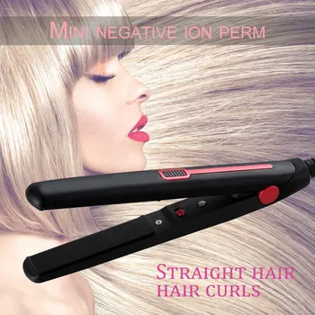 

Electronic Hair Straightener Portable Mini Hair Flat Iron Ceramic Fast Straightening Irons Professional Hair Styling Tool