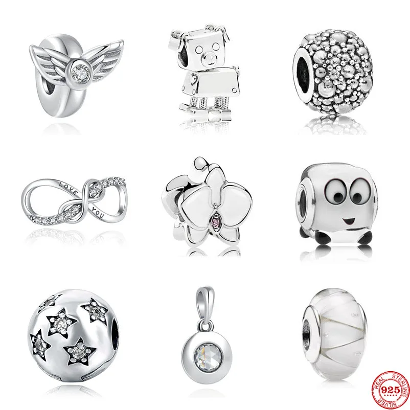 Бусины из серебра 925 пробы для браслетов Pandora | Украшения и аксессуары