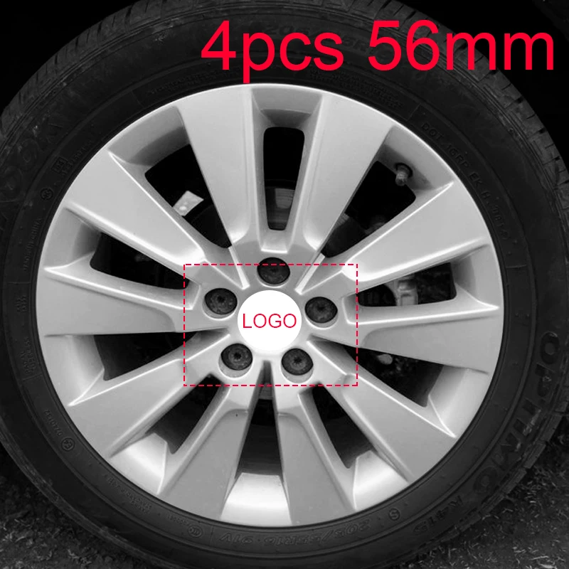 

4pc 56mm Car Wheel Center Hub Caps Cover Rim Sticker LOGO For Bmws X1 X3 X5 X6 E84 E83 F25 M3 E90 E91 E60 F15 F16 E70 F30 F10