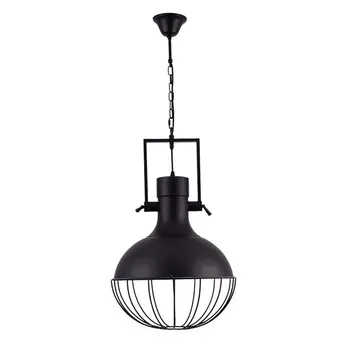 

Vintage industrial black Iron Chandelier restaurant cafe dining room lighting fixture Barber Shop pendant lamp E27 headlight